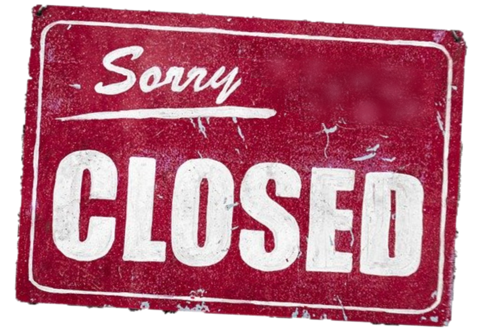 Closed Sign